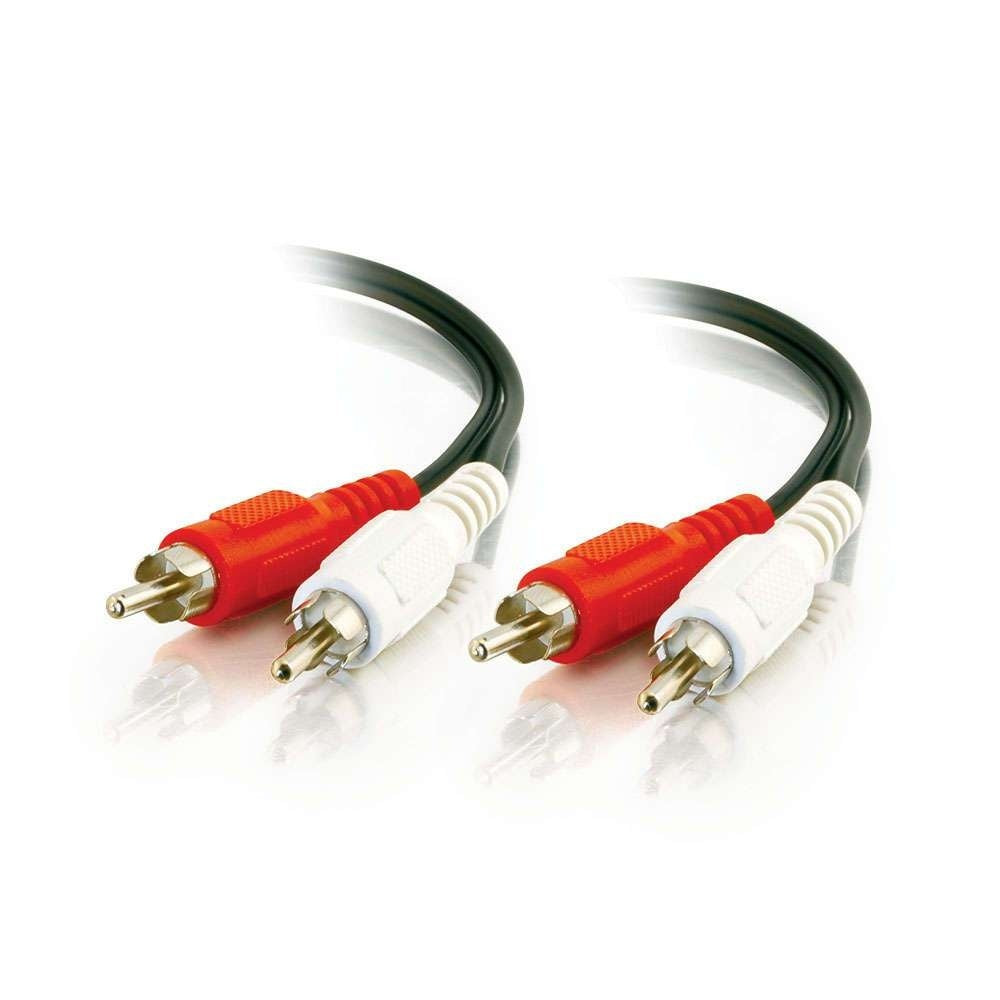 25ft Value Series RCA Stereo Audio Cable CG40466 - C2G - 25ft Value Series RCA Stereo Audio Cable