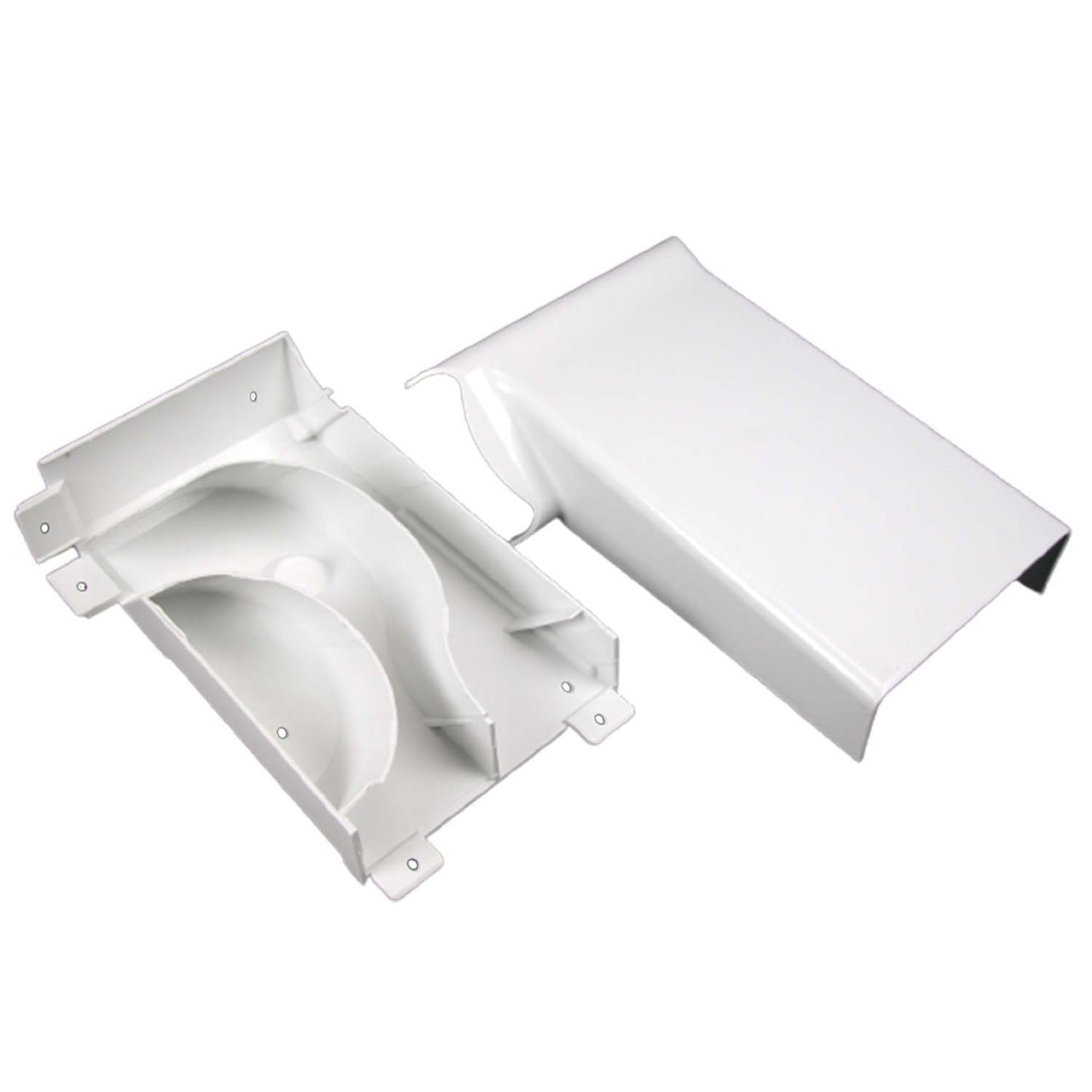 5408L 5400 Transition Fitting in Ivory 5408L - Wiremold - 5408L 5400 Transition Fitting in Ivory