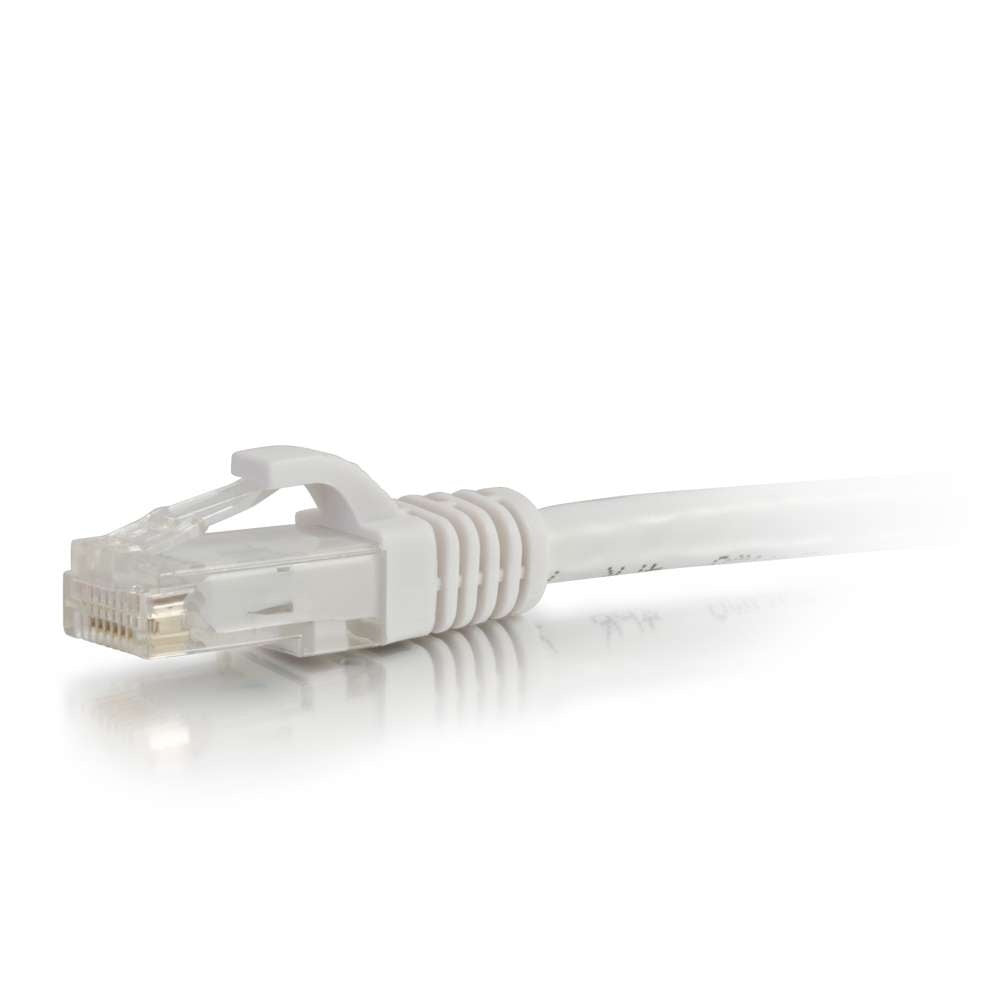 14ft Cat6 Snagless Unshielded UTP Ethernet Network Patch Cable White CG27164 - C2G - 14ft Cat6 Snagless Unshielded UTP Ethernet Network Patch Cable White