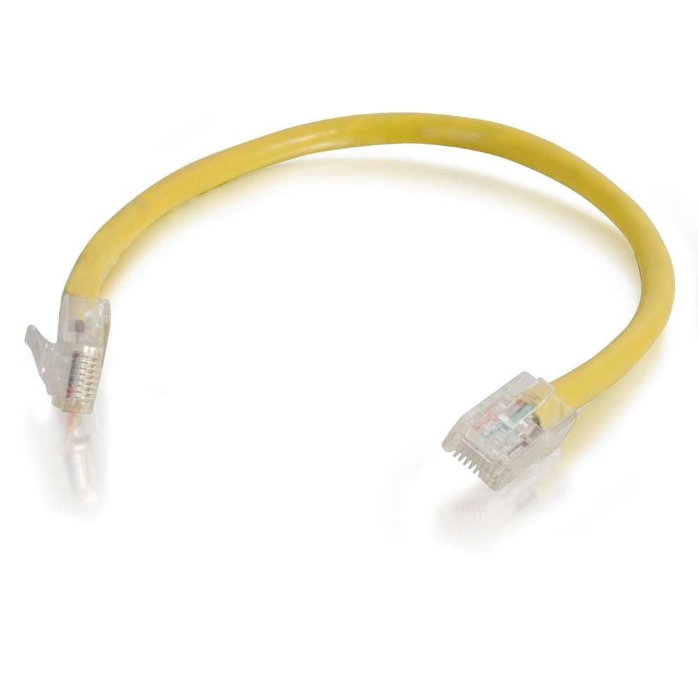 5ft Cat5e Non-Booted Unshielded UTP Ethernet Network Patch Cable Yellow CG22682 - C2G - 5ft Cat5e Non-Booted Unshielded UTP Ethernet Network Patch Cable Yellow