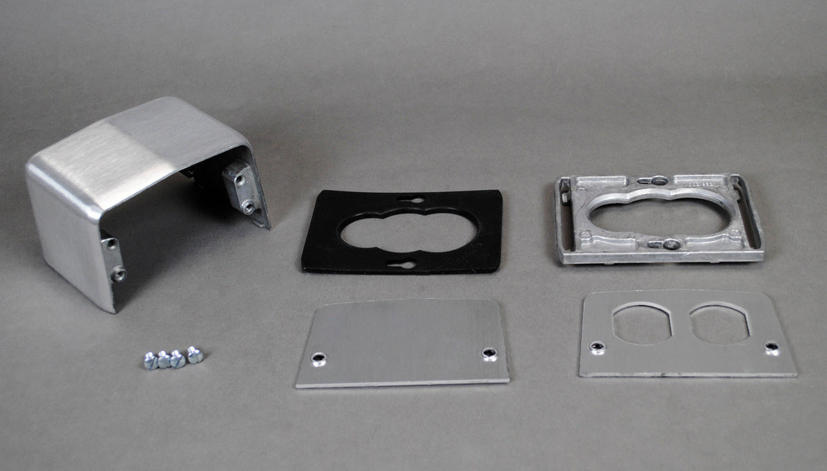 525F FourPiece Power Service Fitting 525F - Wiremold - 525F FourPiece Power Service Fitting