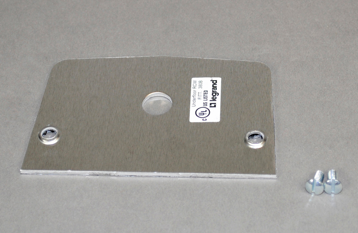 500SP78 Single Receptacle Device Plate 500SP-78 - Wiremold - 500SP78 Single Receptacle Device Plate