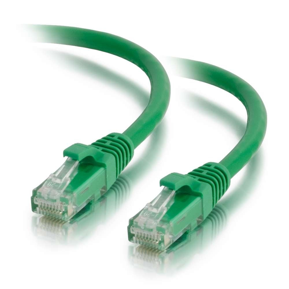 50ft Cat5e Snagless Unshielded UTP Ethernet Network Patch Cable Green CG20036 - C2G - 50ft Cat5e Snagless Unshielded UTP Ethernet Network Patch Cable Green