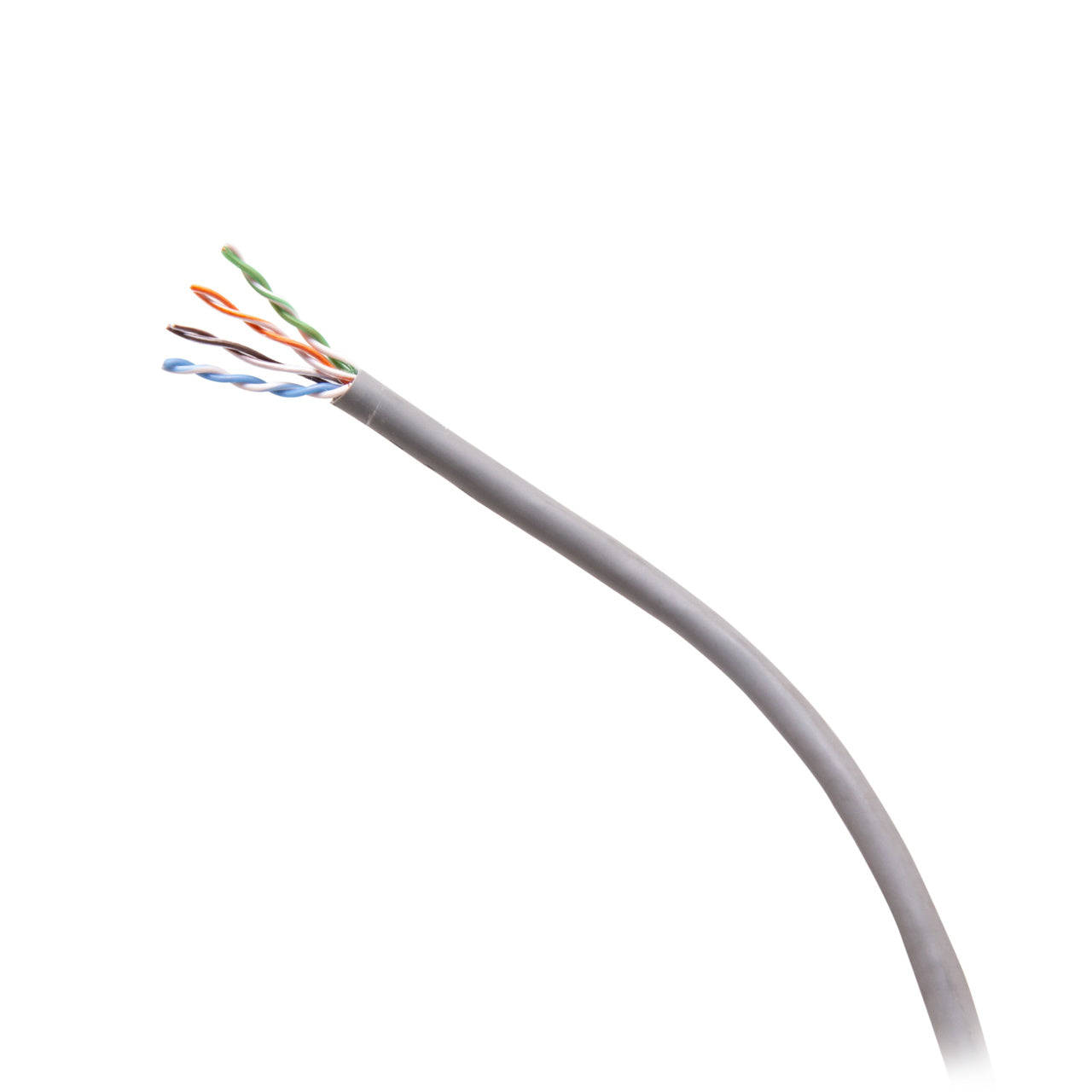 1000ft (304.8m) TAA Compliant Cat6 Bulk Unshielded UTP Ethernet Network Cable with Solid ConductorsPlenum CMP-Rated Gray C2G56043 - C2G - 1000ft (304.8m) TAA Compliant Cat6 Bulk Unshielded UTP Ethernet Network Cable with Solid ConductorsPlenum CMP-Rated Gray