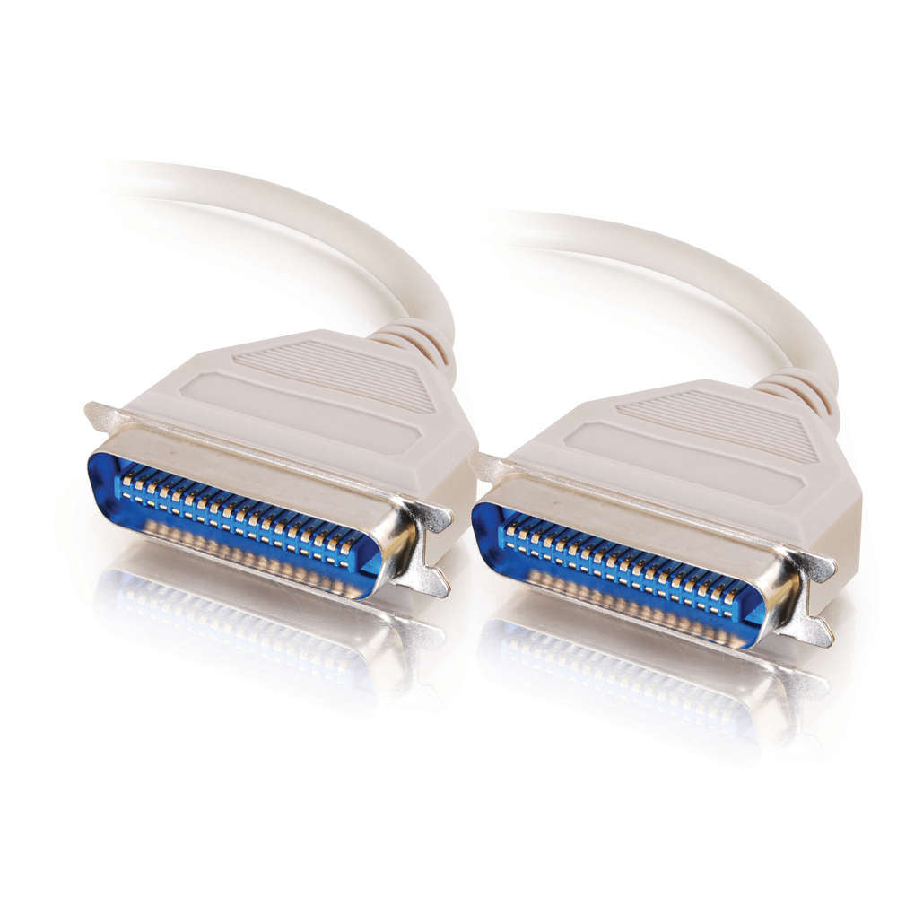 6ft Centronics 36 MM Parallel Printer Cable CG02682 - C2G - 6ft Centronics 36 MM Parallel Printer Cable