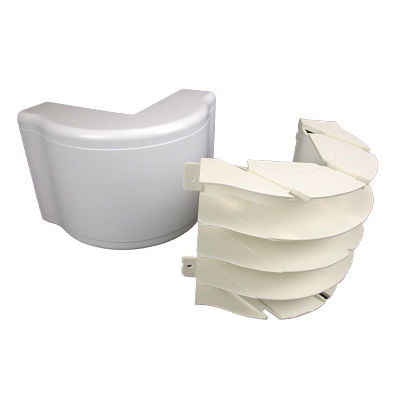 5418FO 5400 Radiused Full Capacity External Elbow Fitting in Ivory 5418FO - Wiremold - 5418FO 5400 Radiused Full Capacity External Elbow Fitting in Ivory