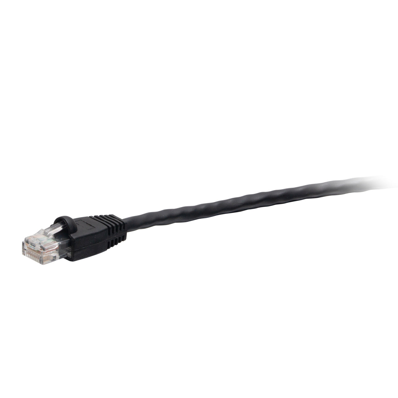 2ft (0.6m) TAA Compliant F-Series Cat6 Snagless Unshielded UTP Network Cable Black C2G43466 - C2G - 2ft (0.6m) TAA Compliant F-Series Cat6 Snagless Unshielded UTP Network Cable Black