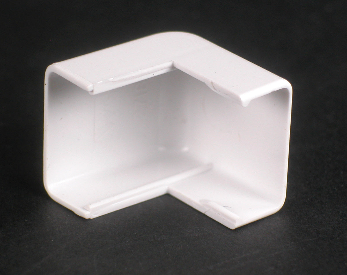 2718FW Uniduct External Elbow Fitting in Fog White 2718-FW - Wiremold - 2718FW Uniduct External Elbow Fitting in Fog White
