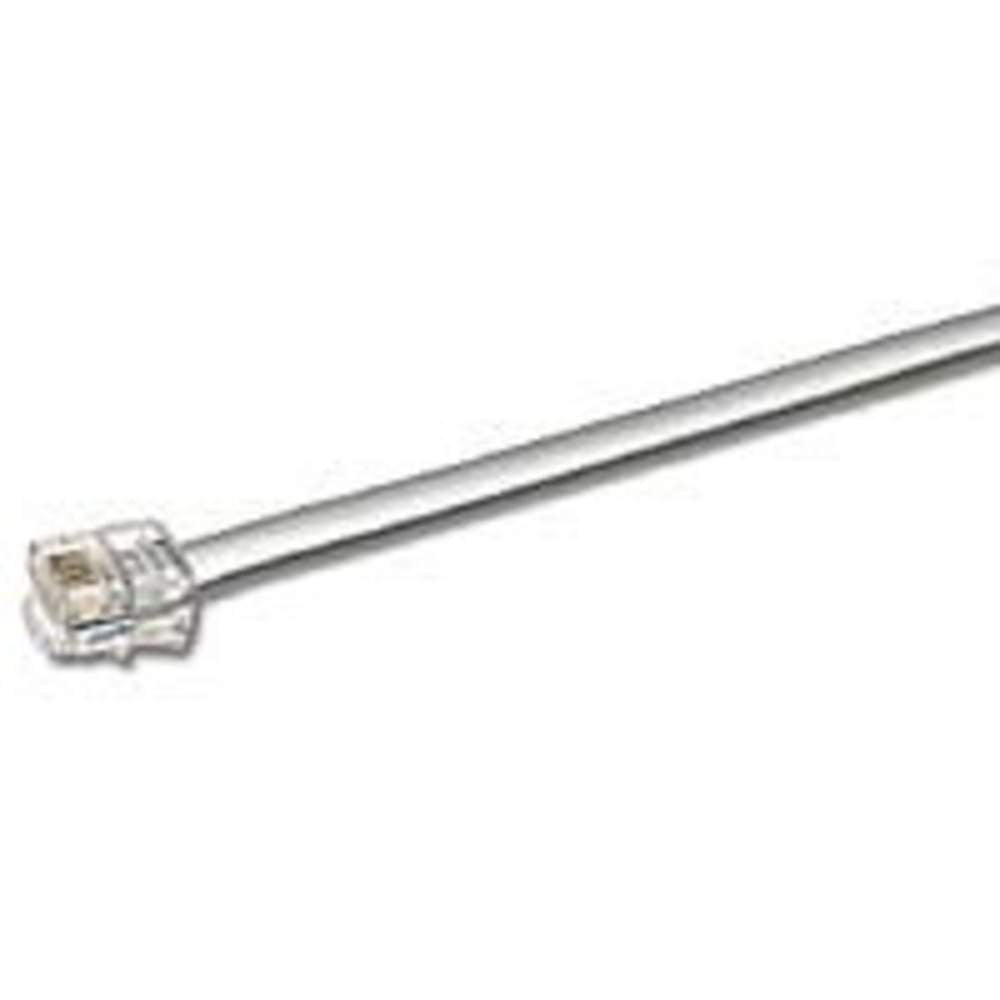 25ft RJ12 6P6C Straight Modular Cable CG08114 - C2G - 25ft RJ12 6P6C Straight Modular Cable