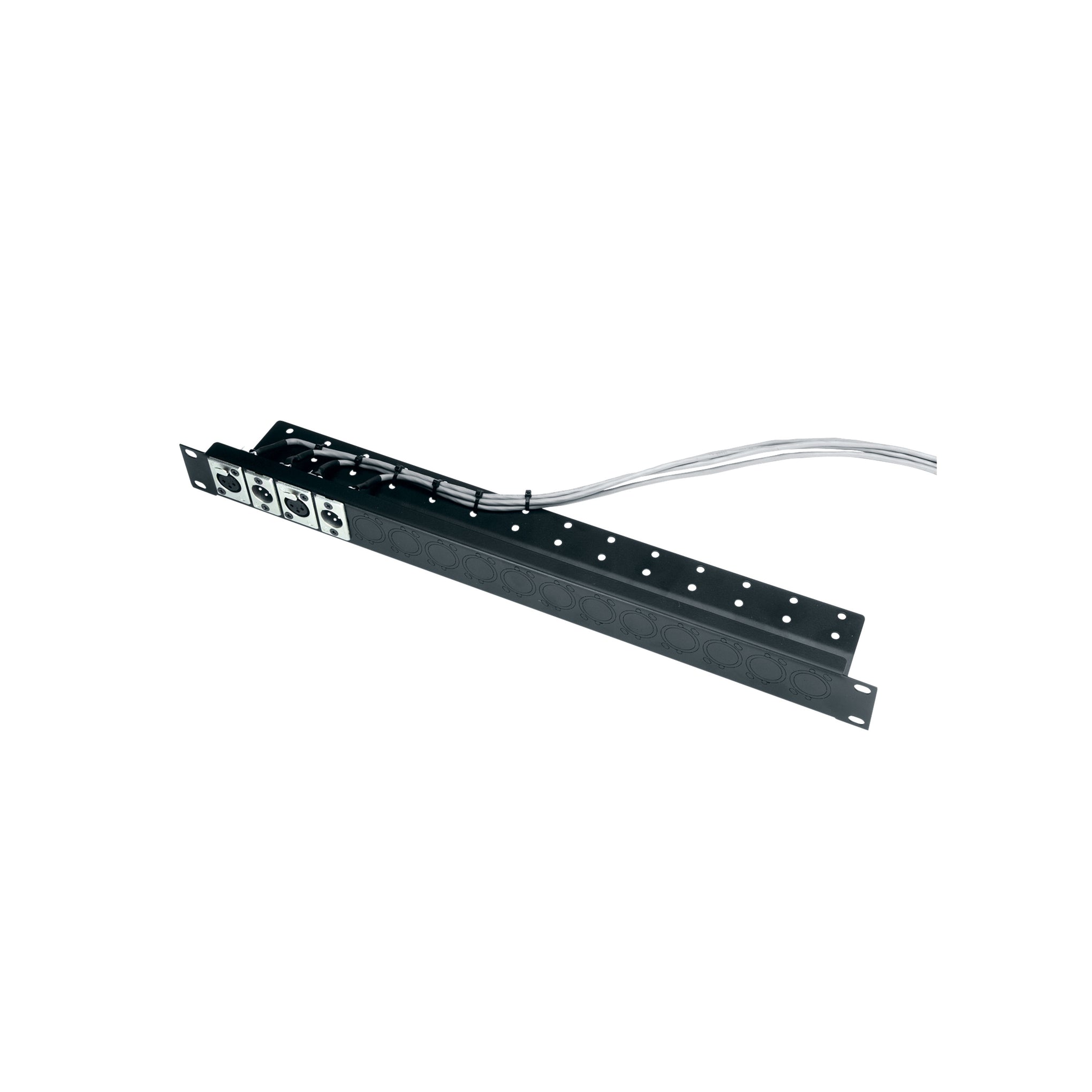 1 RU Universal Connector Panel with Cable Shelf UNI-1-C - Middle Atlantic - 1 RU Universal Connector Panel with Cable Shelf