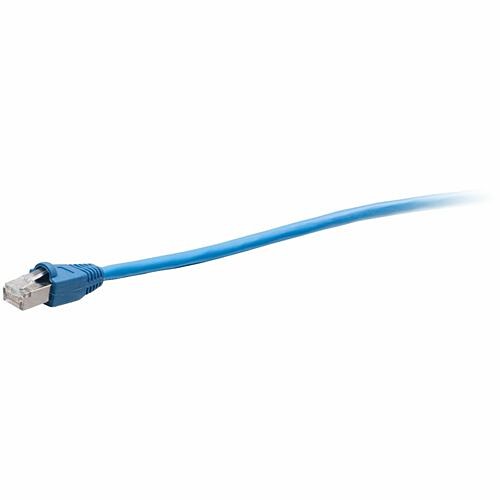 C2G43436 - C2G - 25ft (7.6m) TAA Compliant F-Series Cat5e Snagless Shielded STP Network Cable Blue