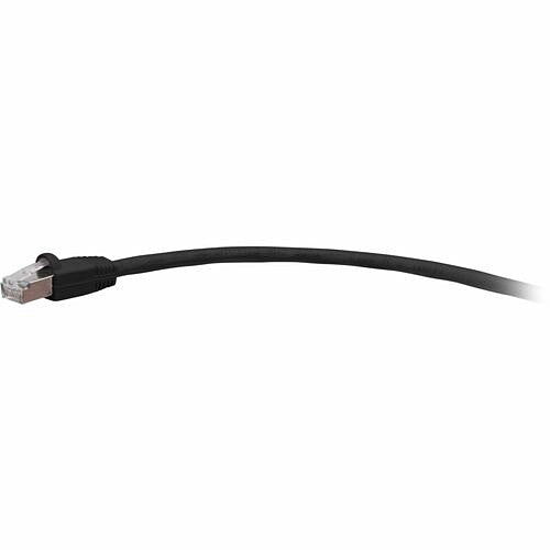 C2G43442 - C2G - 25ft (7.6m) TAA Compliant F-Series Cat5e Snagless Shielded STP Network Cable Black