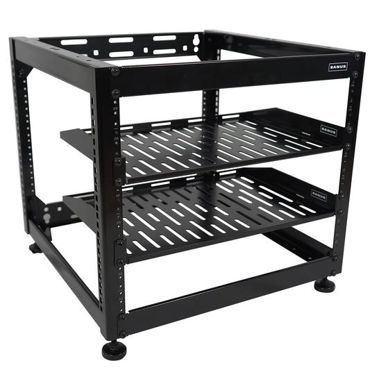 CFR1610-B1 - Sanus - 26 Tall AV Rack 10U Stackable Skeleton Rack