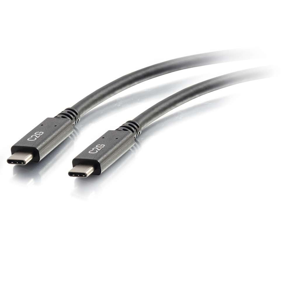 CG28830 - C2G - 3ft USB-C to C 3.1 Gen 1 Male to Male Cable 3A