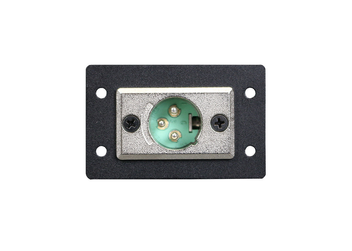 AV8011BK - Wiremold - AV8011BK Switchcraft XLR 3Pin Male to Solder Cups in Black