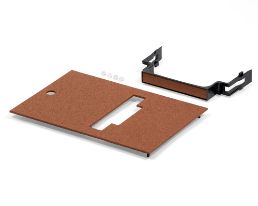XB814CPBN - Wiremold - XB814CPBN Outdoor Ground Box Cover Plate Kit in Brown