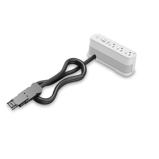 MDEA3-WH - Wiremold - MDEA3WH ModPower End Unit with On Surface in White