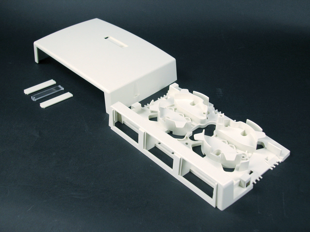 CM-MMB-293 - Wiremold - CMMMB293 Uniduct ThreeInsert Multimedia Box Fitting in Ivory