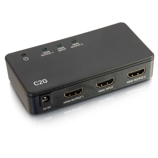 CG41057 - C2G - 2 Port HDMI Distribution Amplifier Splitter 4K 30Hz