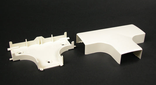 PN03F15V - Wiremold - PN03F15V Eclipse PN03 Tee Fitting in Ivory