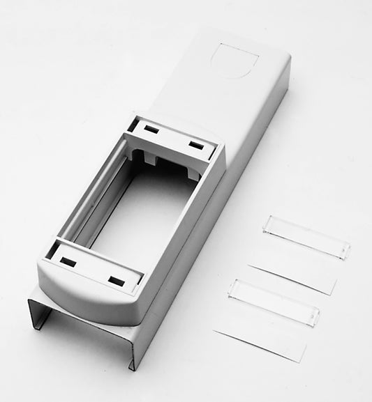 30TC-3S2 - Wiremold - 30TC3S2 30TC3S2 Addon Plate for Power Poles in Ivory