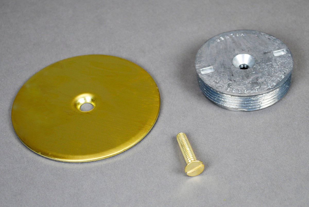 1043B - Wiremold - 1043B Blanking Plate in Brass