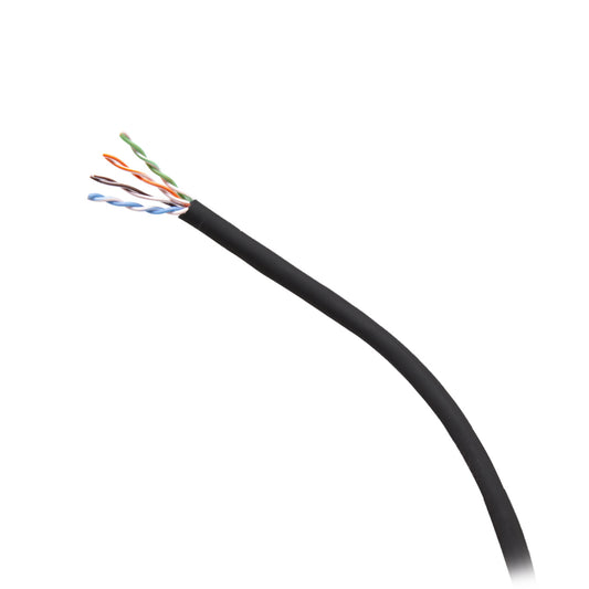 C2G56042 - C2G - 1000ft (304.8m) TAA Compliant Cat6 Bulk Unshielded UTP Ethernet Network Cable with Solid ConductorsPlenum CMP-Rated Black