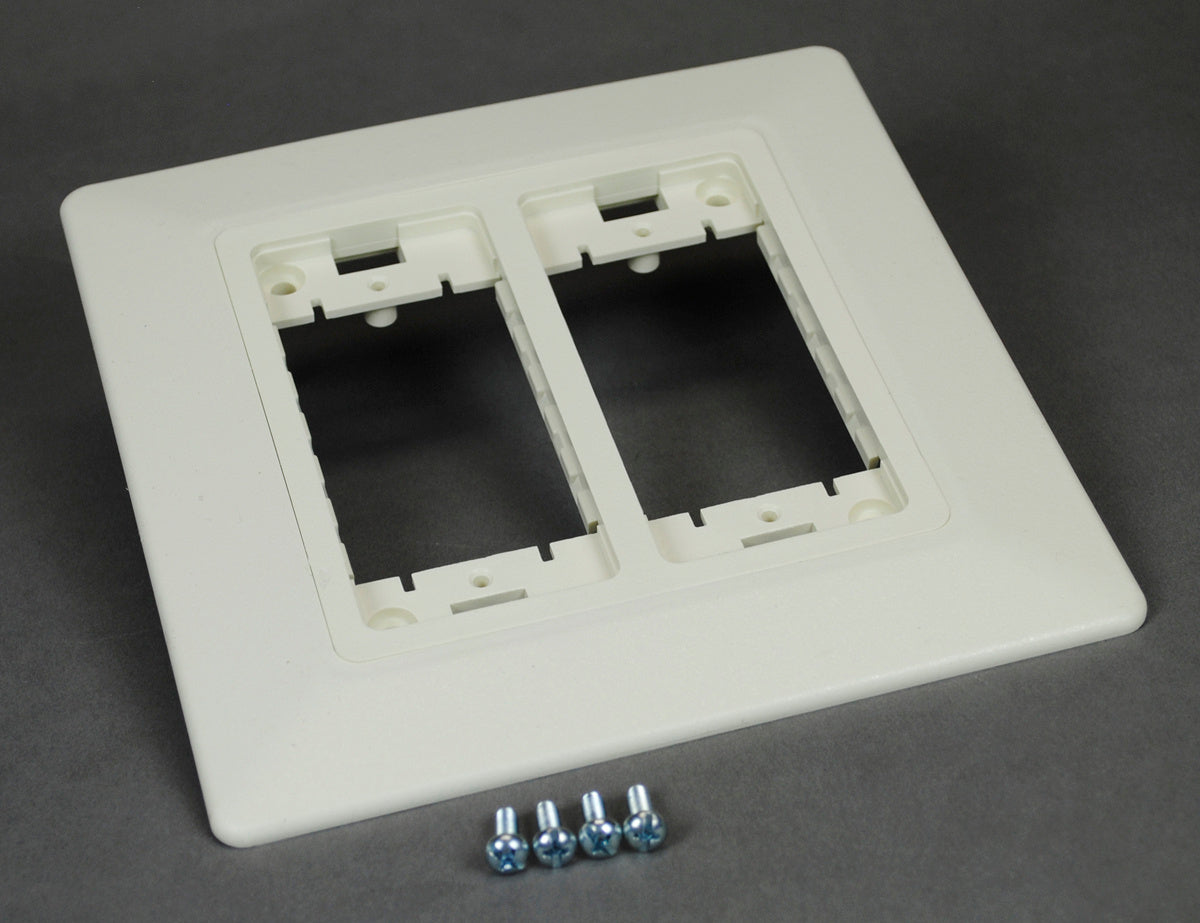 WSB07-2AWH - Wiremold - WSB072AWH WallSource Device Mounting Bracket and Trim Ring in White