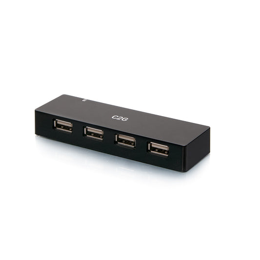 C2G54463 - C2G - 4 Port USB-A Hub with 5V 2A Power Supply