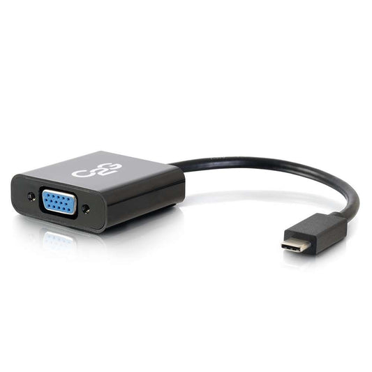CG29471 - C2G - USB-C to VGA Video Adapter Converter Black