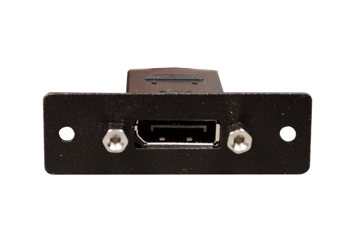 AV5004BK - Wiremold - AV5004BK Display Port Female to One Display Port Female on 10 Pigtail in Black