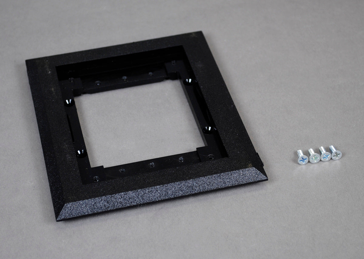 S124BLK - Wiremold - S124BLK Source I Carpet Flange in Black