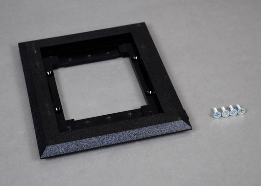 S124BLK - Wiremold - S124BLK Source I Carpet Flange in Black