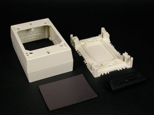 2348AMP-WH - Wiremold - 2348AMPWH Magnetic Deep Device Box Fitting in White