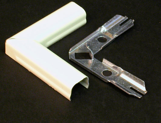 V511 - Wiremold - V511 Flat Elbow Fitting in Ivory