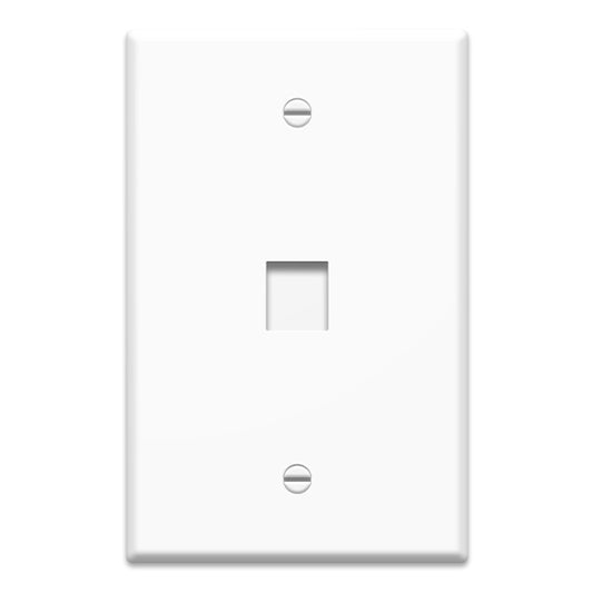 WP3301WH - On-Q - 1Gang 1 Port Oversized Wall Plate in White