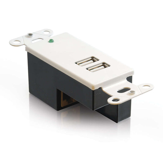 CG29345 - C2G - 2 Port USB 1.1 Over Cat5 Superbooster Extender Wall Plate Receiver