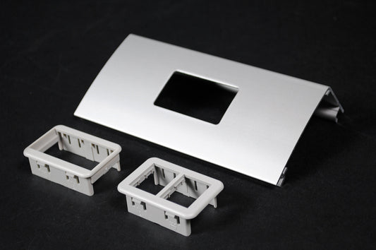 ALDS4047-2A - Wiremold - ALDS4000 Single Channel 2A Mini Adapter Device Plate Fitting