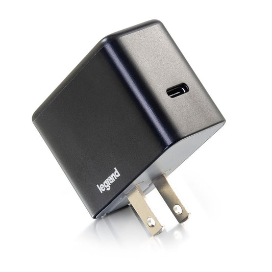 CG20279 - C2G - 1 Port USB-C Wall Charger with Power Delivery 18W