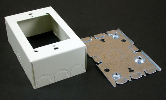 V5745 - Wiremold - V5745 Combination Switch and Receptacle Box Fitting in Ivory