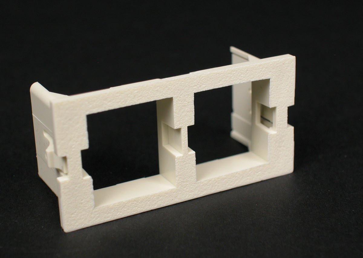CM2-U2ATT - Wiremold - CM2U2ATT CM 2A Dual Systimax Avaya Unloaded Module in Ivory