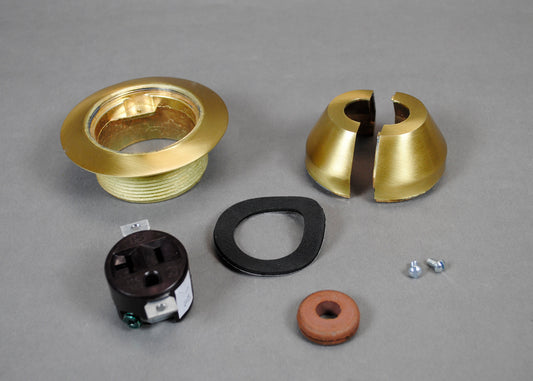 1223BF - Wiremold - 1223BF Power Service Fitting in Brass