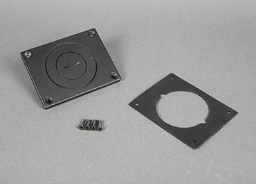829CKAL-1GY - Wiremold - 829CKAL1GY Communications Cover Plate in Gray