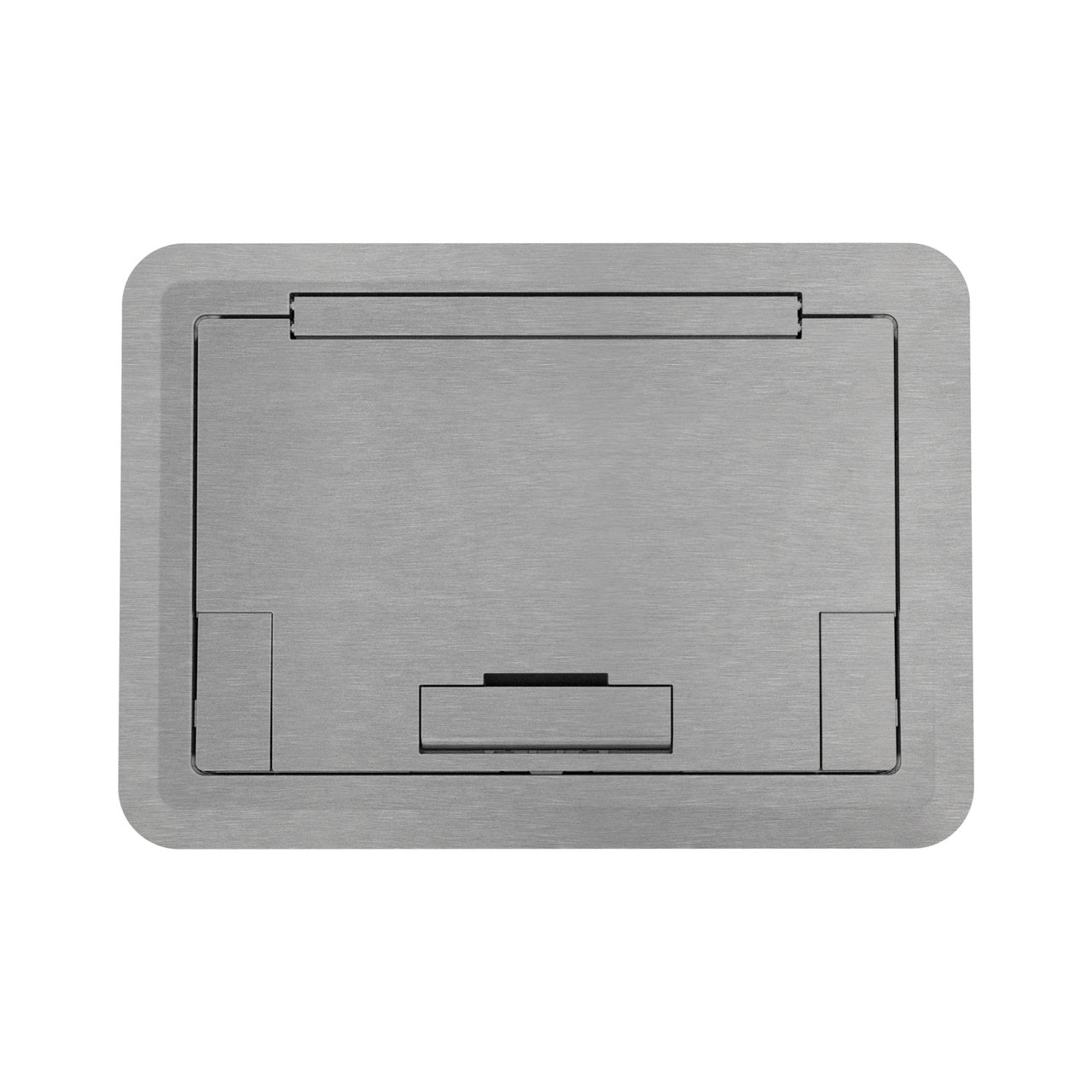 EFB45BTCAA - Wiremold - Evolution EFB45 Surface Style Cover With Solid Lid in Brushed Aluminum