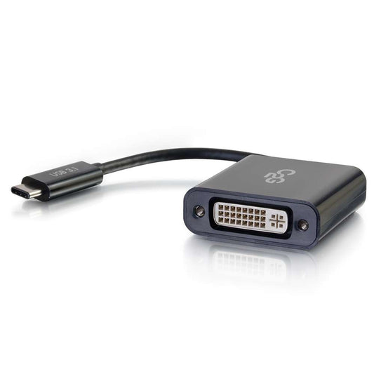 CG29483 - C2G - USB-C To DVI-D Video Adapter Converter Black