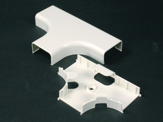 2915FO - Wiremold - 2915FO Uniduct Radiused Tee Fitting in Ivory