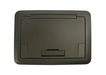 EFB45BTCBZTR - Wiremold - EFB45BTCBZTR Evolution EFB45 Floor Box Surface Style Cover with Solid Lid in Bronze