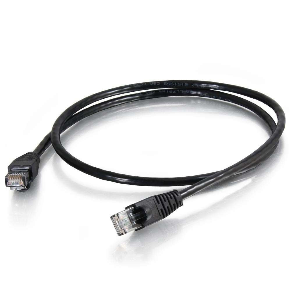 CG10259 - C2G - 5ft Cat5e Snagless Unshielded UTP Ethernet Network Patch Cable Black