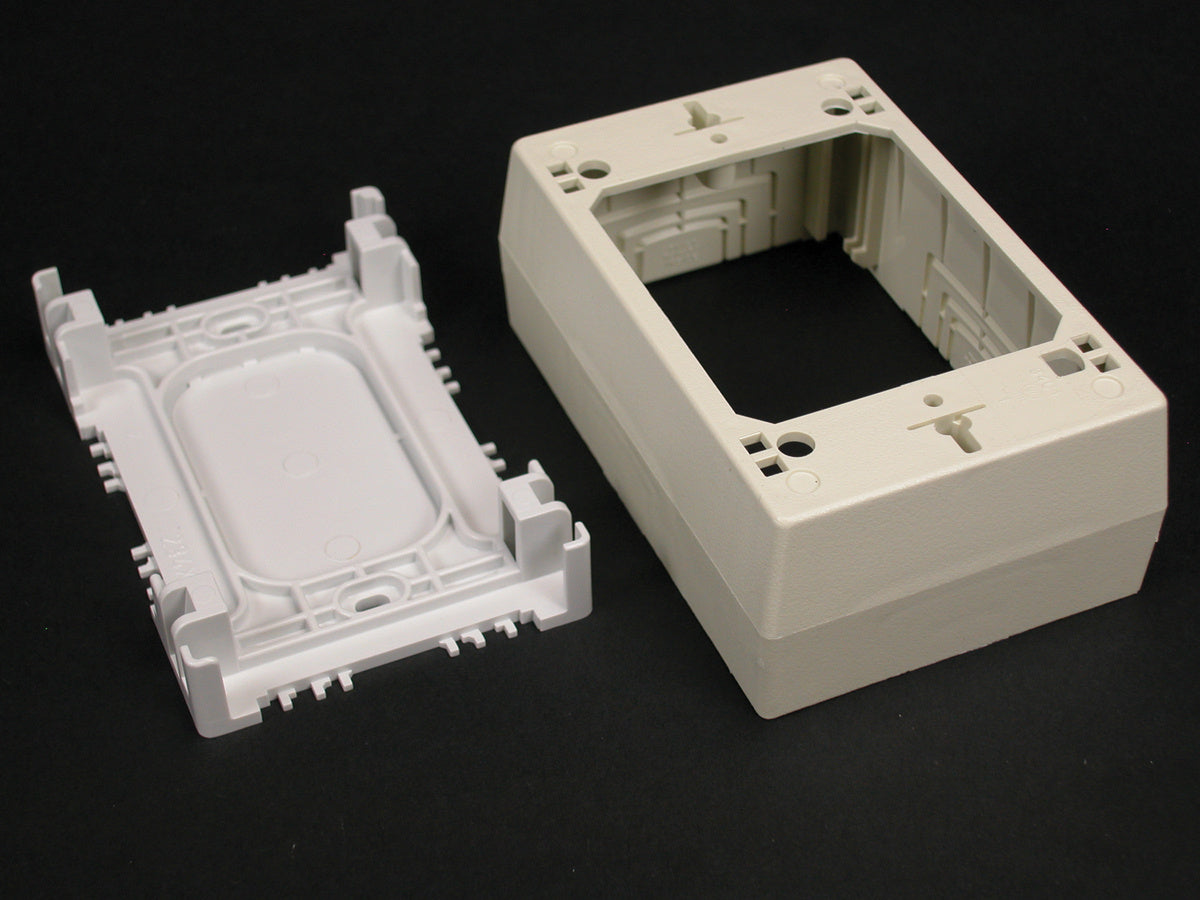 PSB1WH - Wiremold - PSB1WH Eclipse One Gang Device Box Fitting in White