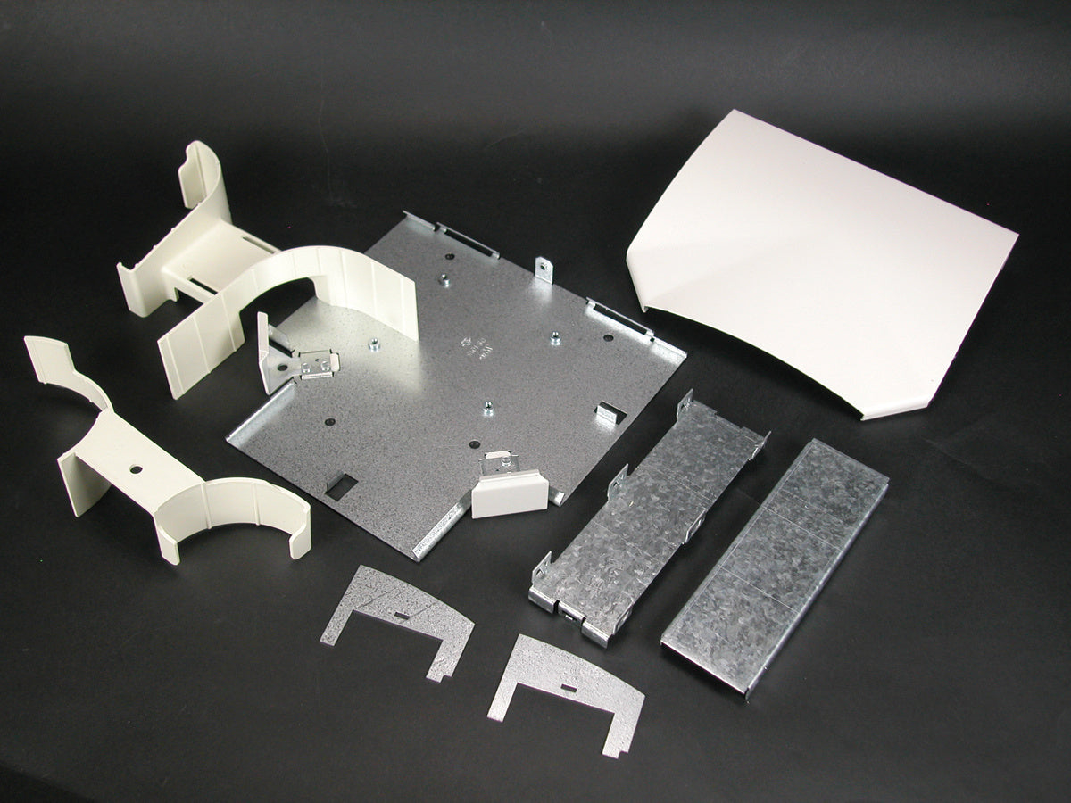 DS4015-BK - Wiremold - DS4015BK Divided Tee Fitting in Black